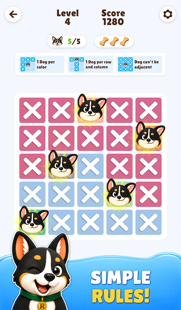 Puppydoku! Sudoku Brain Master screenshot