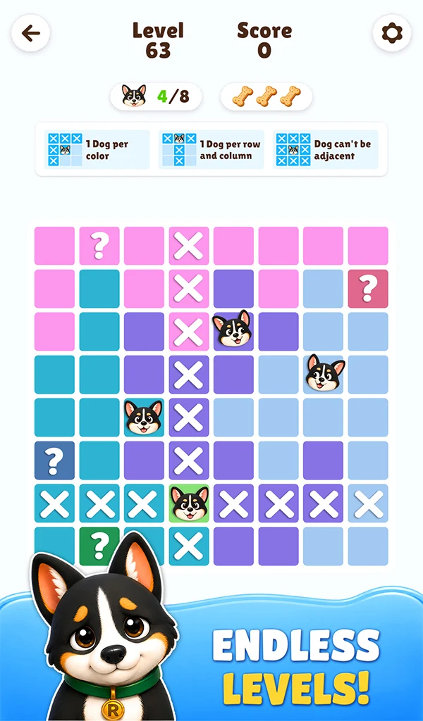 Puppydoku! Sudoku Brain Master screenshot